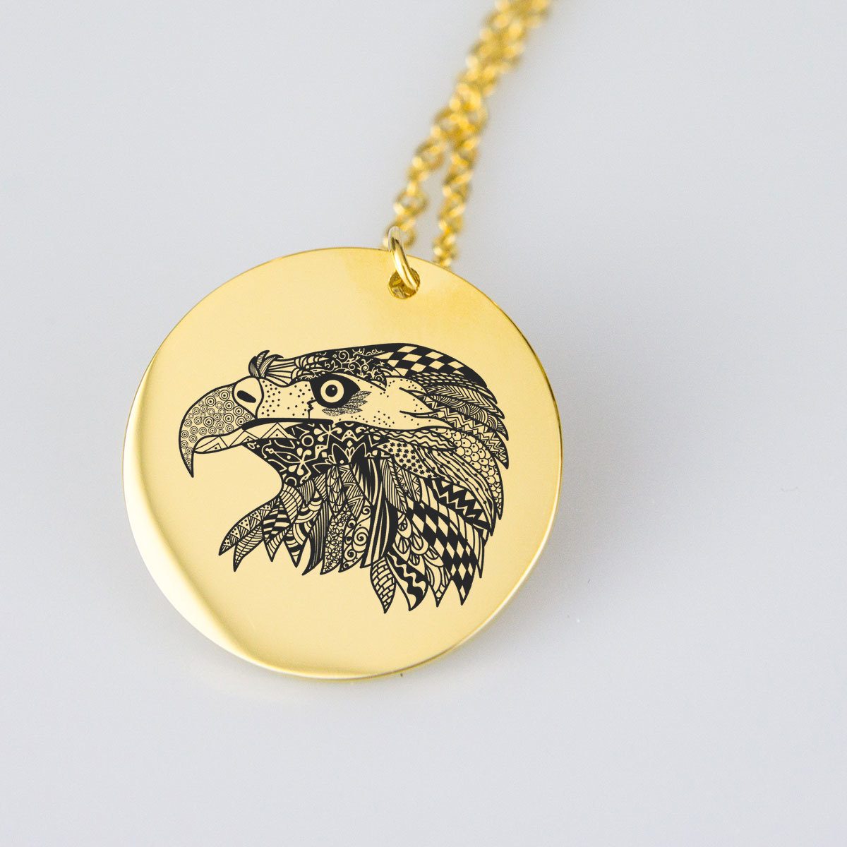 Magnificent Eagle Charm Necklace
