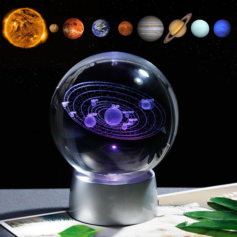 Solar System Gift Ball Crystal 