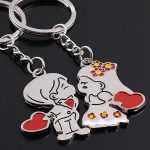 2Pcs/set Lovers Key To My Heart Keychain Valentine's Day Wedding Favors And Gifts Souvenirs Wedding Event & Party Supplies 3