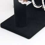 Portable Velvet/PU Leather Bracelet Bangle Necklace Display Stand Holder Watch Jewelry Organizer T-Bar Rack KQS8 5