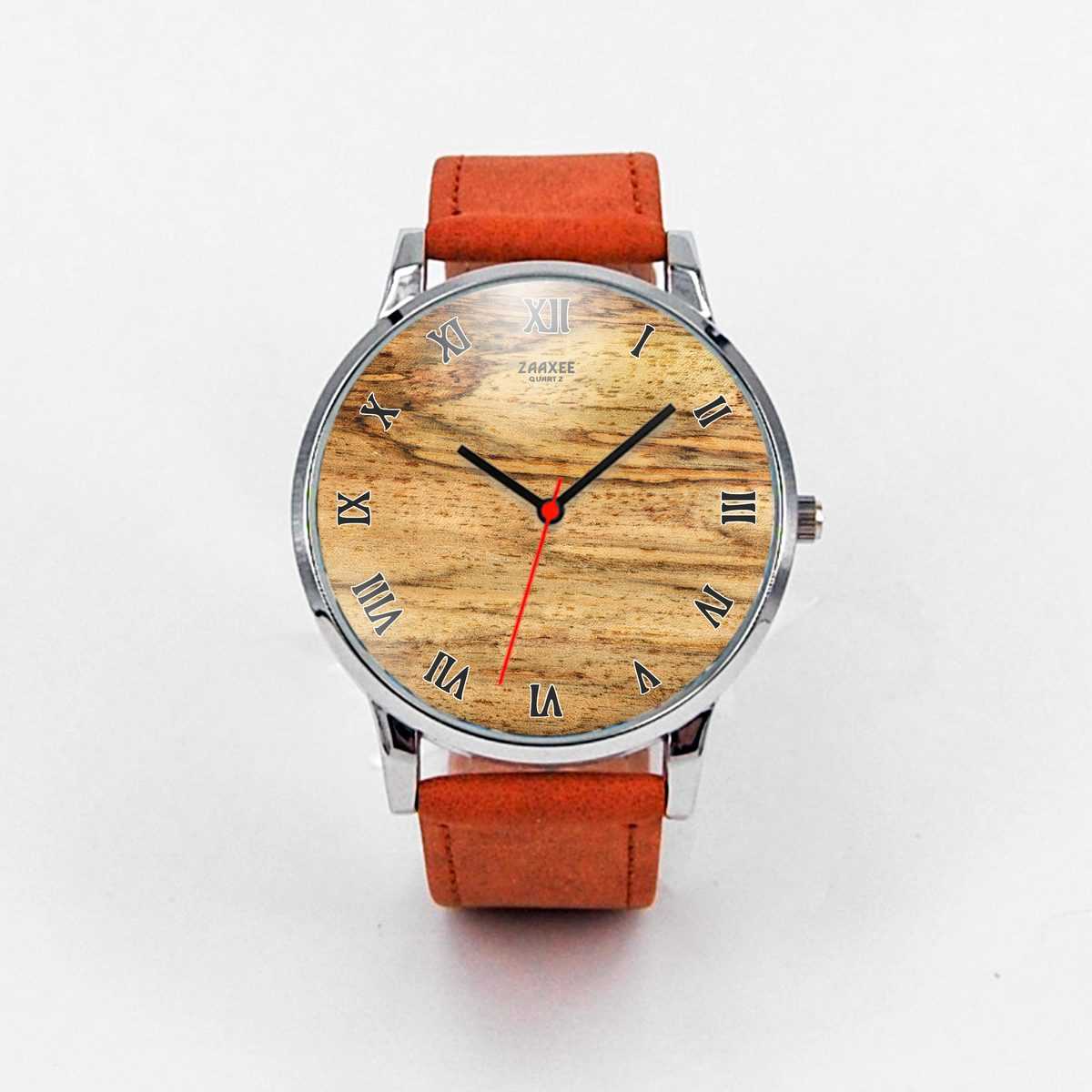 High Class Wood Style Quartz Watch