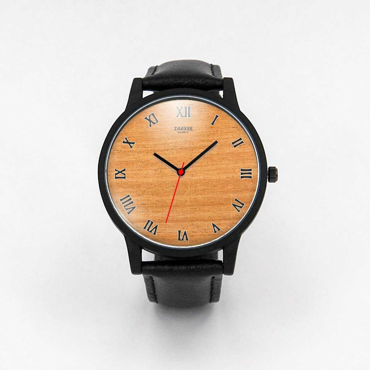 Cool Wood Pattern Quartz Watch