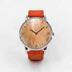 Beautiful Wood Walnut Quartz Watch