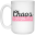 Chaos Coordinator White Mug