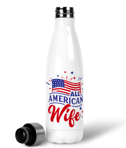 Stainless Steel Water Bottle All American Wife