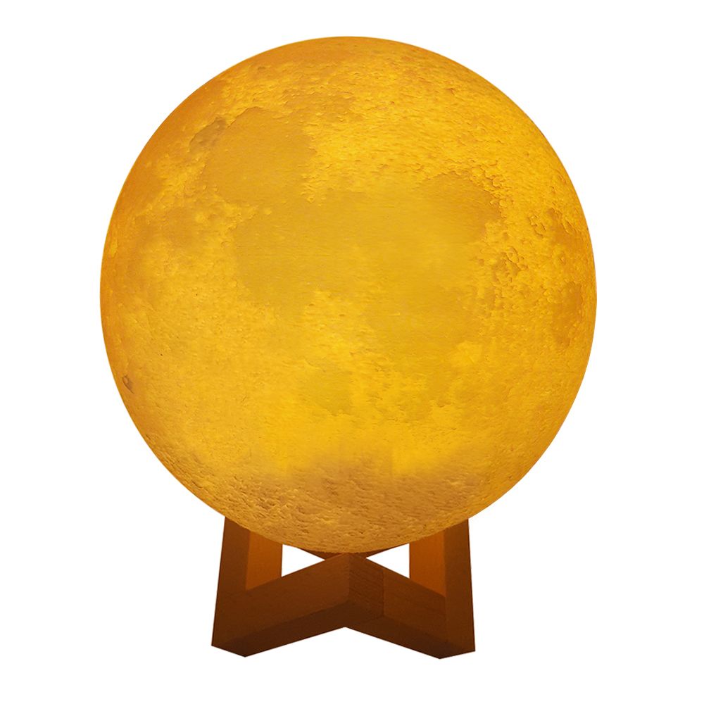 Customizable Dual Color Lunar Moonlight Lamp