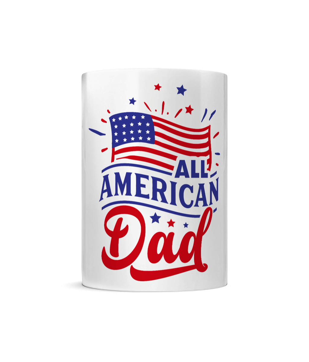 Porcelain Mug All American dad
