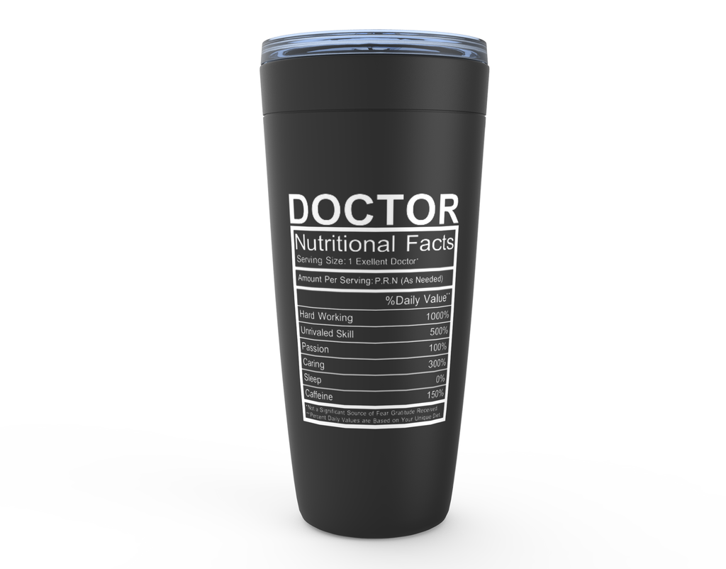 Doctor Nutritional Facts Viking Tumblers