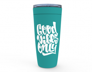 Good Vibes Only Viking Tumblers