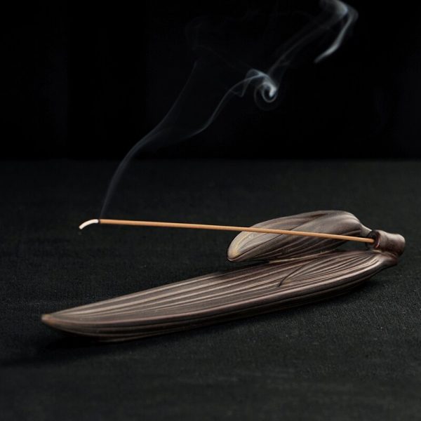 Incense burner cense ceramic creative base of home Buddha joss stick incense tray table worship activities buddhism salver 2