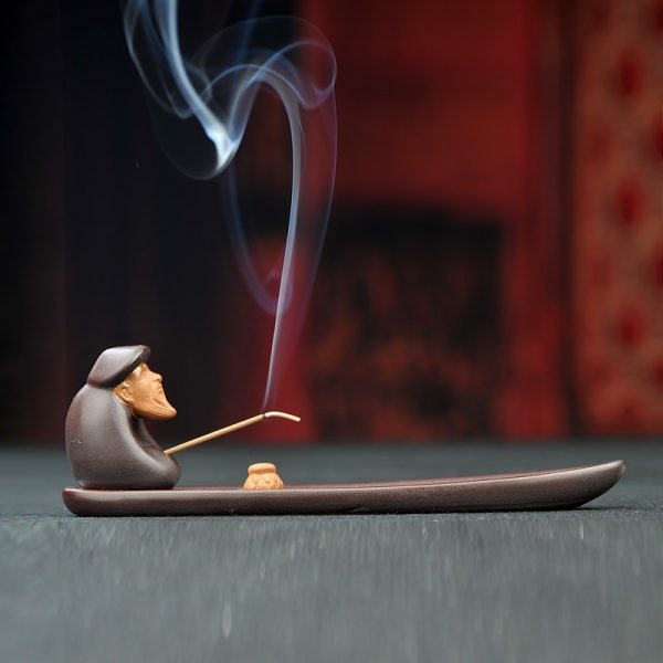 Incense burner cense ceramic creative base of home Buddha joss stick incense tray table worship activities buddhism salver 1