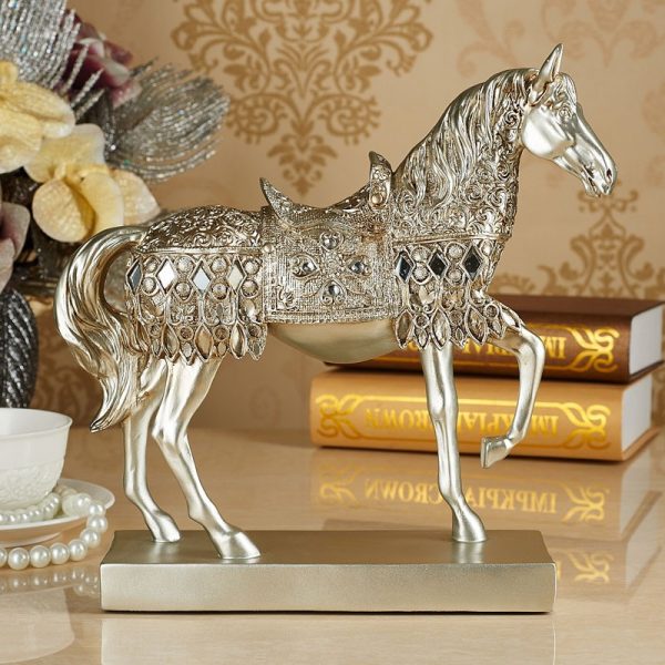 Home Furnishing ornaments  Horse statue  figurine  living room  bar  furnishings  retro crafts  business gifts  decor  sculpture 1