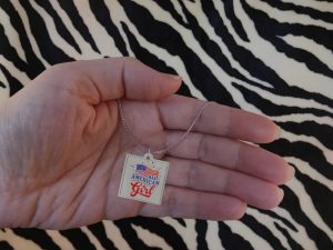 All American Girl Pendant Necklace