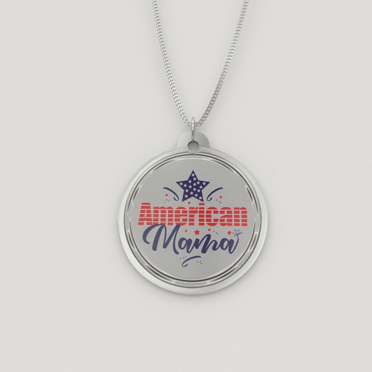 American Mama Pendant Necklace