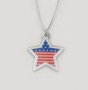 American Star Pendant Necklace