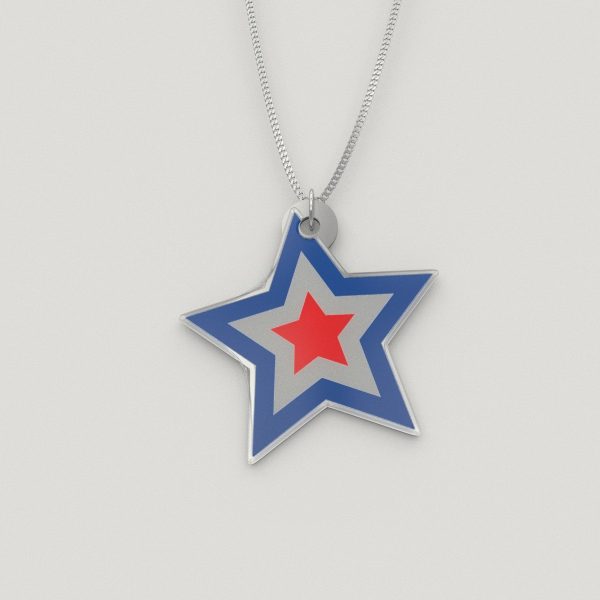American Stars Pendant Necklace