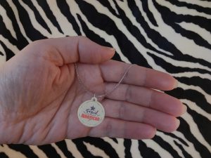 Proud To Be American Pendant Necklace