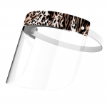 Leopard Pattern Protective Face Shield