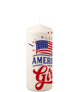 Pillar Candle All American Girl