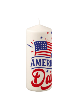 Pillar Candle All American Dad