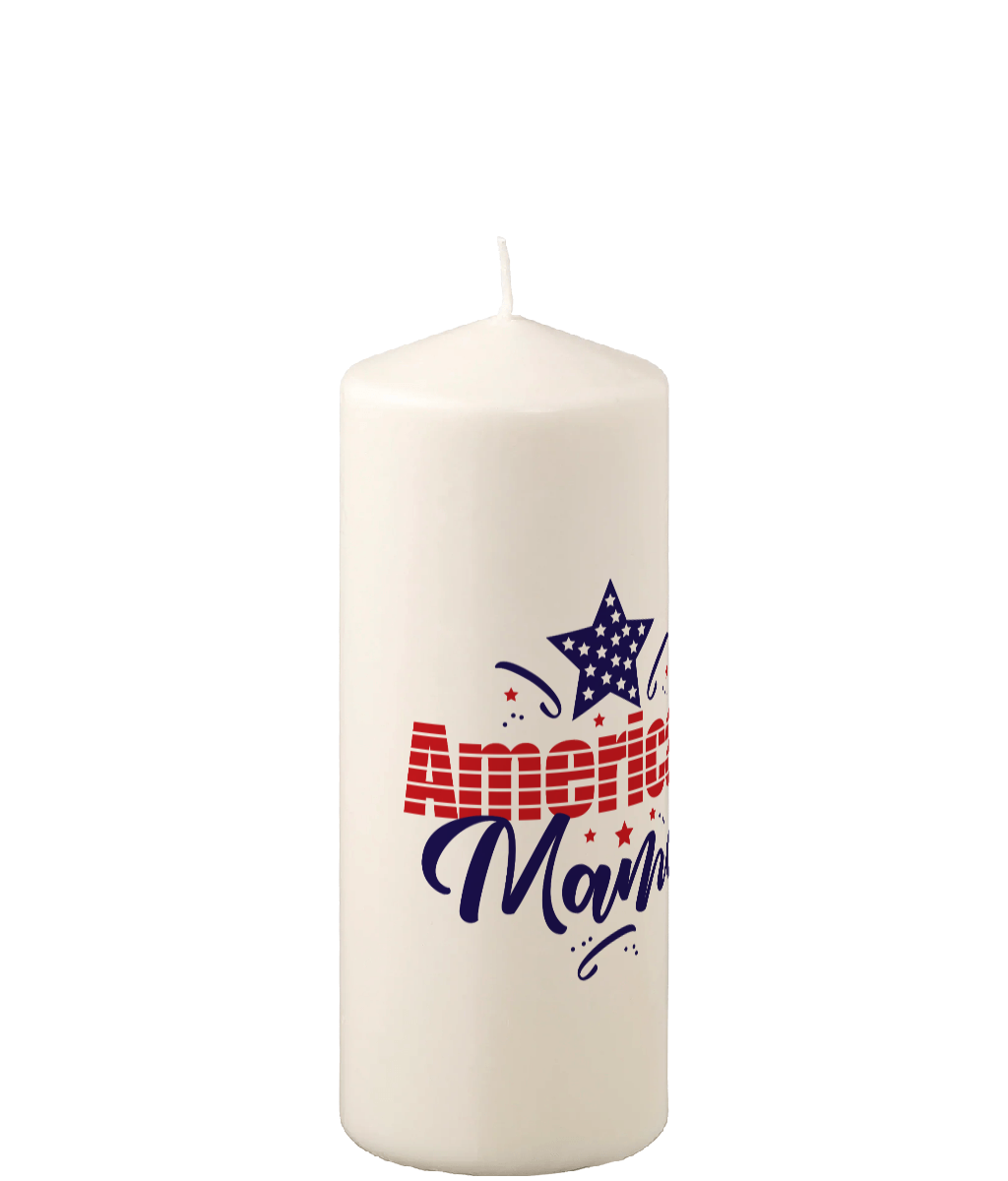 Pillar Candle American Mama