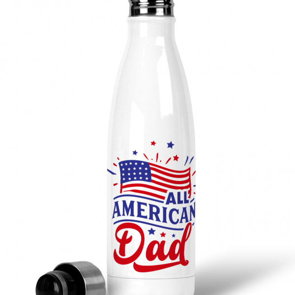 Stainless Steel Water Bottle American Brother