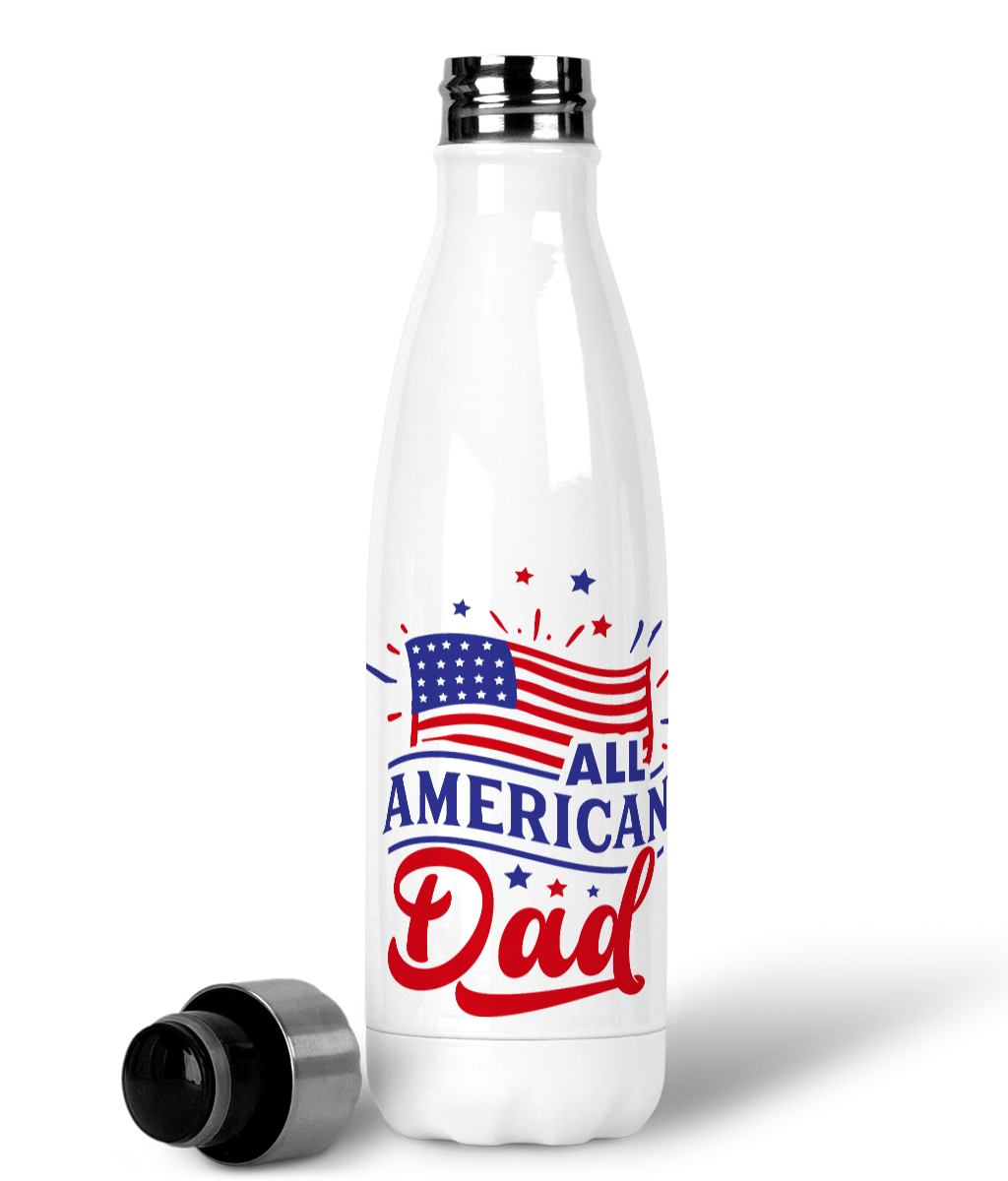 Stainless Steel Water Bottle American Brother